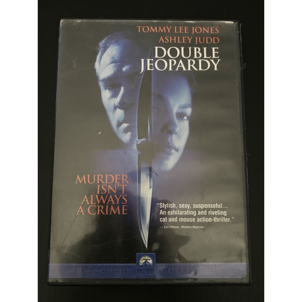 Double Jeopardy DVD 1999 Tommy Lee Jones Movie
